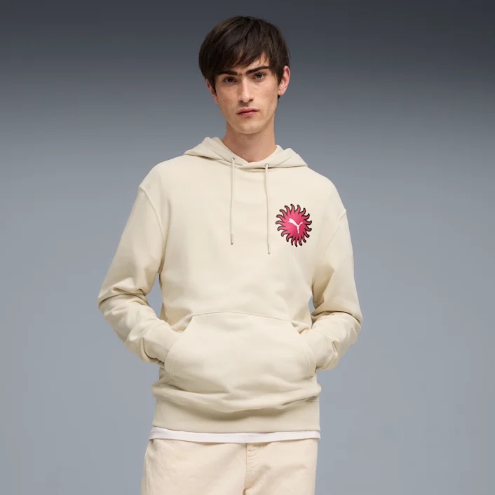 PUM SUNSET DRIVE HOODIE TR ALPINE SNOW