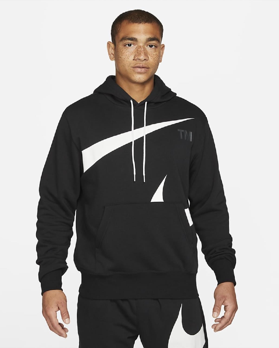 Nike Sportswear Swoosh BLACK WHITE Gemmati sport Abbigliamento sportivo Bari Let s fun let s sport