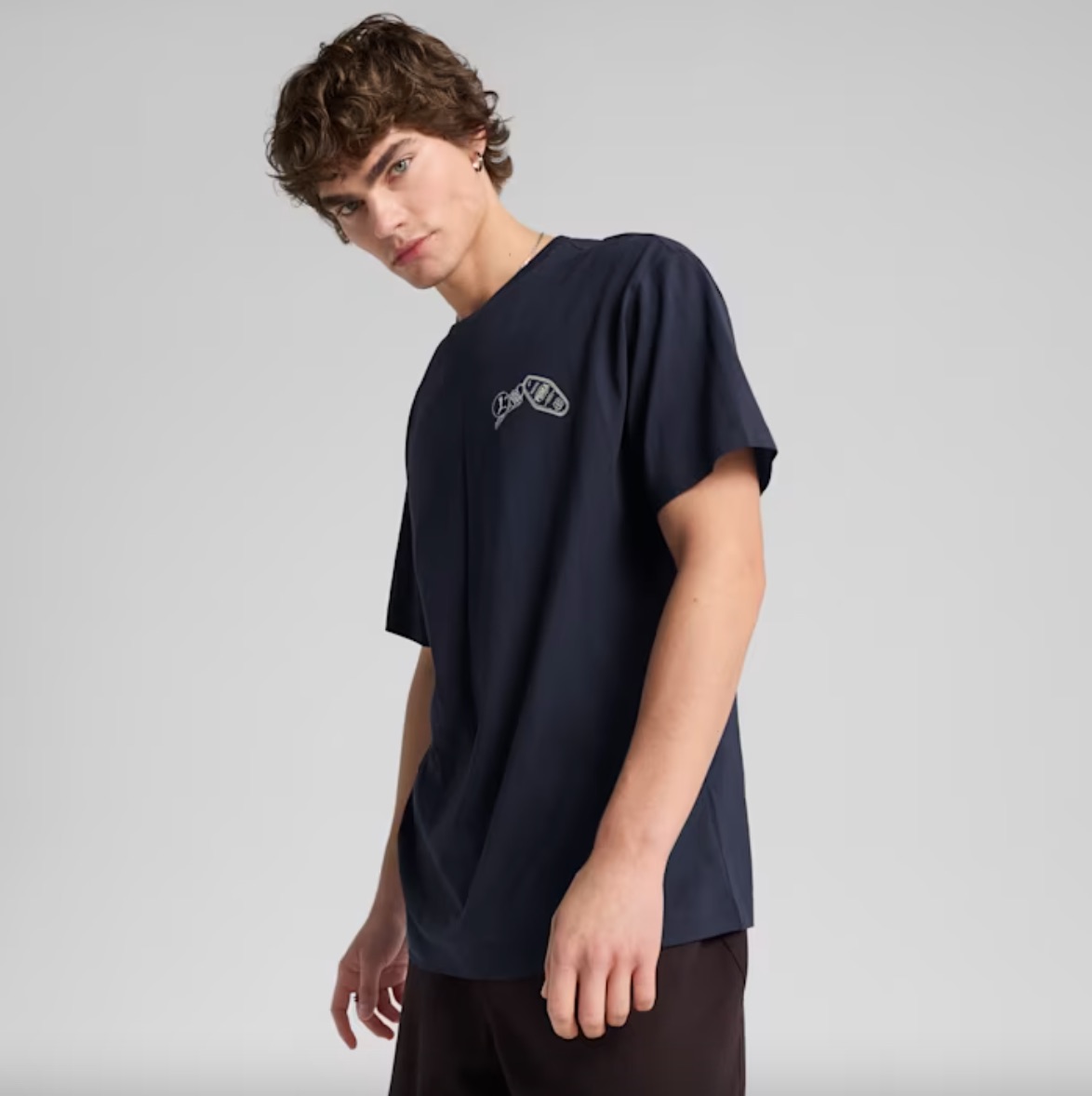PUM GRAPHICS PUMA HOTEL RELAXED TEE BLUE