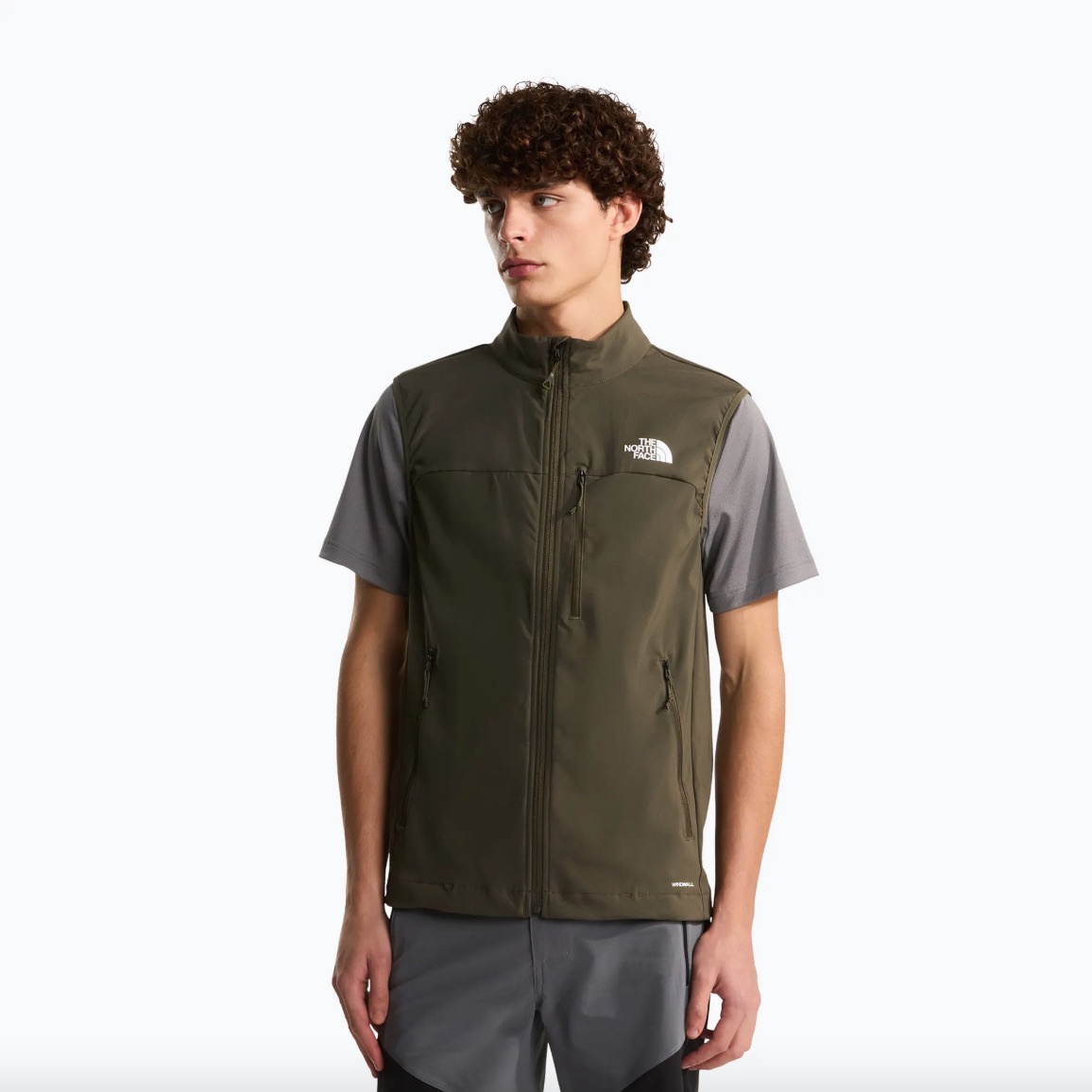 NTF M NIMBLE VEST 2 NEW TAUPE GREEN