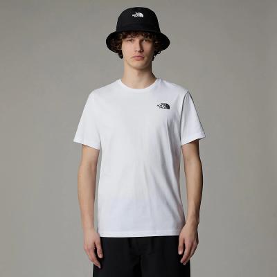 THE NORTH FACE  NTF M SS BOX NSE CELEBRATION TEE TNF WHITE