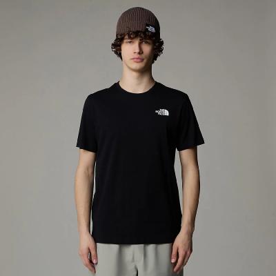 THE NORTH FACE  NTF M SS BOX NSE CELEBRATION TEE TNF BLACK