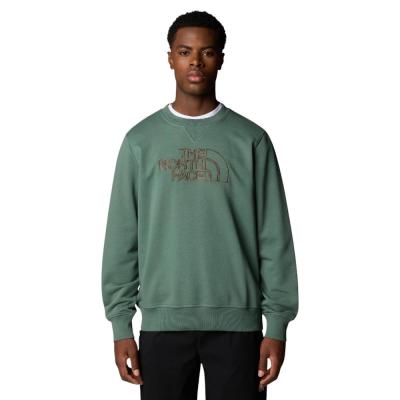THE NORTH FACE  NTF M DREW PEAK LIGHT CREW DUCK GREEN/LATTE