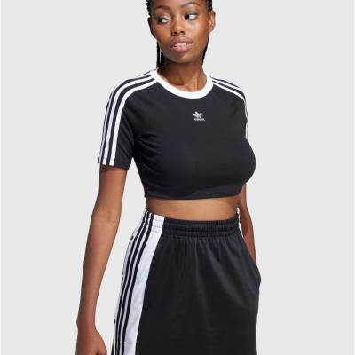 ADIDAS ADI 3 S BABY TEE BLACK