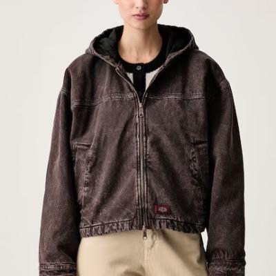 DICKIES Wmns Miami Denim Hooded Jacket