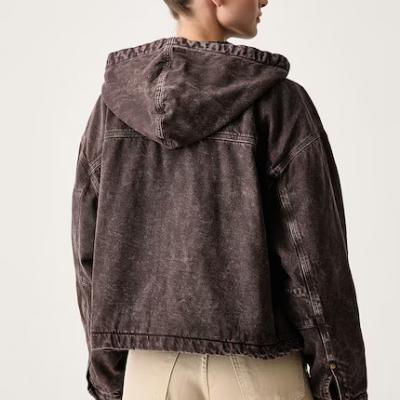 DICKIES Wmns Miami Denim Hooded Jacket