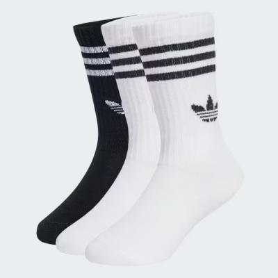 ADIDAS AOR CREW SOCK 3P WHITE/BLACK