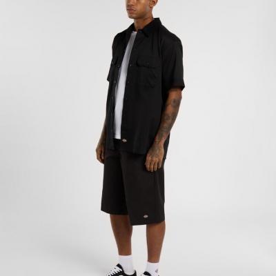 DICKIES WORK SHIRT SS REC BLACK