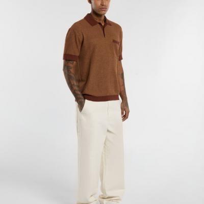 DICKIES ROCKY KNIT POLO SS OAK BUFF
