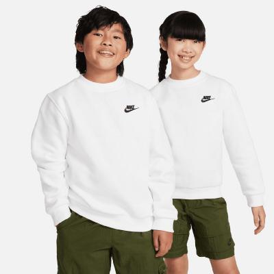 NIKE NIK K NSW CLUB FLC CREW LS LBR