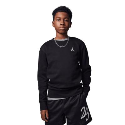 JORDAN JRD JDB BROOKLYN FLC ESS CREW BLACK