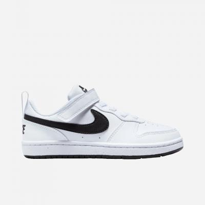 NIKE NIK NIKE COURT BOROUGH LOW RECRAFT WHITE/BLACK