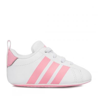 ADIDAS ADI GRAND COURT CRIB FTWWHT/BLIPNK/FTWWHT