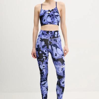 THE NORTH FACE  NTF W MA FLEX LIGHT BRA AOP VIRTUAL BLUE LIGHT SHOW