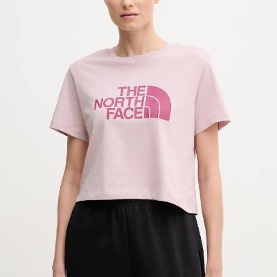THE NORTH FACE  NTF W SS RELAXED EASY TEE METAL PINK/CYBER BERRY