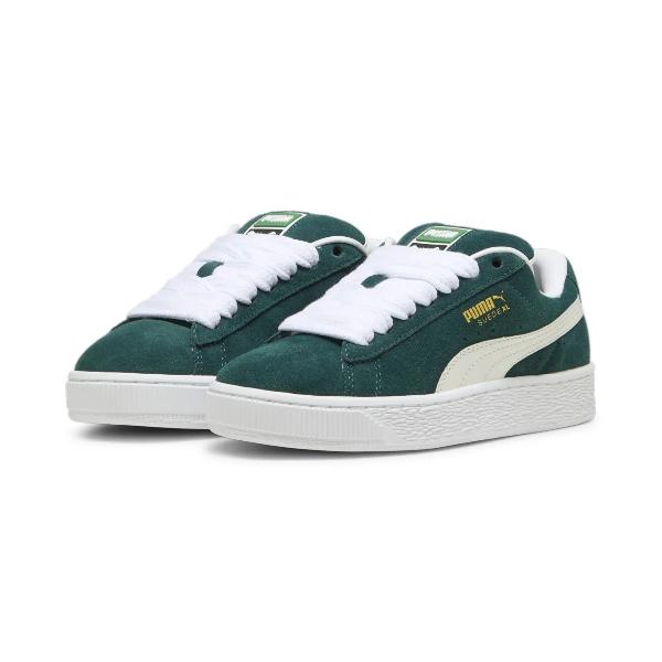 PUMA PUM SUEDE XL DARK MYRTLE-WARM WHITE