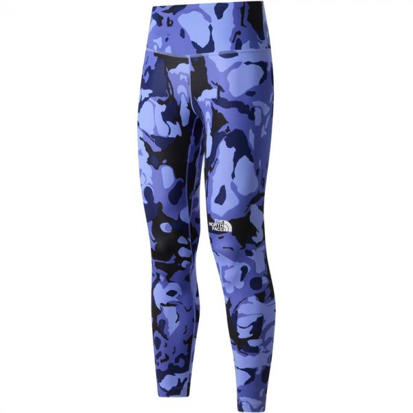 THE NORTH FACE  NTF W MA FLEX 25IN TIGHT AOP VIRTUAL BLUE LIGHT SHOW