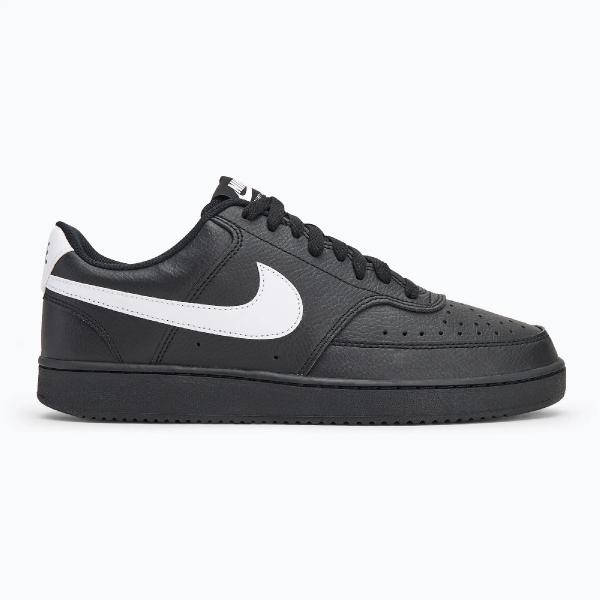 NIKE NIK NIKE COURT VISION LOW BLACK/WHITE-BLACK