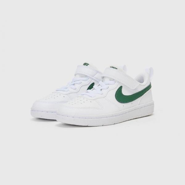 NIKE NIK NIKE COURT BOROUGH LOW RECRAFT WHITE/FIR