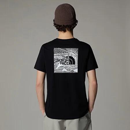 THE NORTH FACE  NTF M SS BOX NSE CELEBRATION TEE TNF BLACK