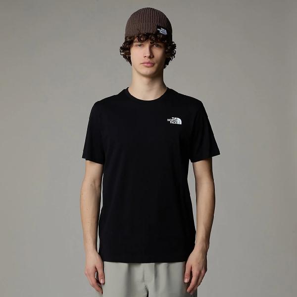 THE NORTH FACE  NTF M SS BOX NSE CELEBRATION TEE TNF BLACK