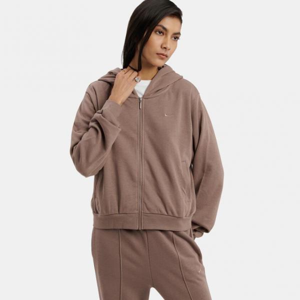 NIKE NIK NIKE SPORTSWEAR CHILL TERRY MINK BROWN/MINK BROWN