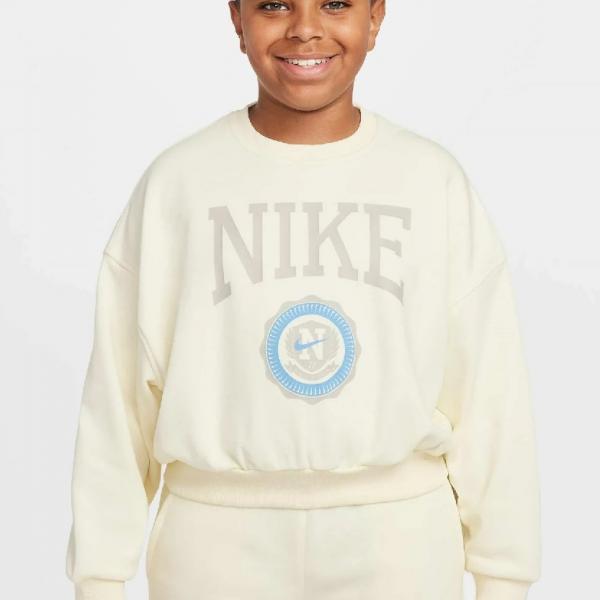 NIKE NIK NIKE SPORTSWEAR CLUB COCONUT MILK/COLLEGE GREY