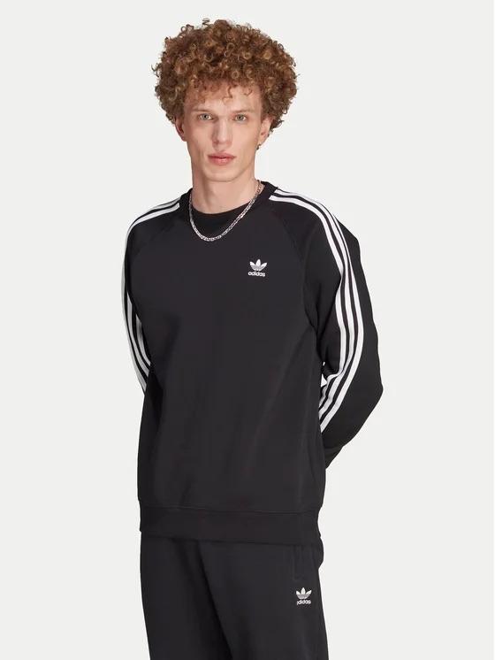 ADIDAS AOR 3-STRIPES CREW BLACK