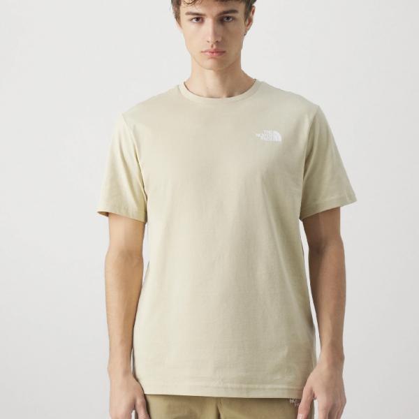 THE NORTH FACE  NTF M S/S REDBOX TEE GRAVEL