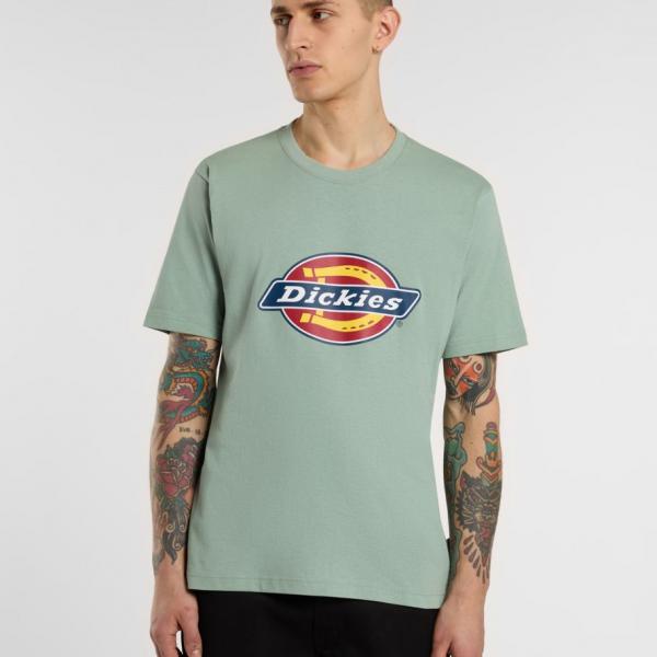 DICKIES ICON LOGO TEE ICEBERG GREEN