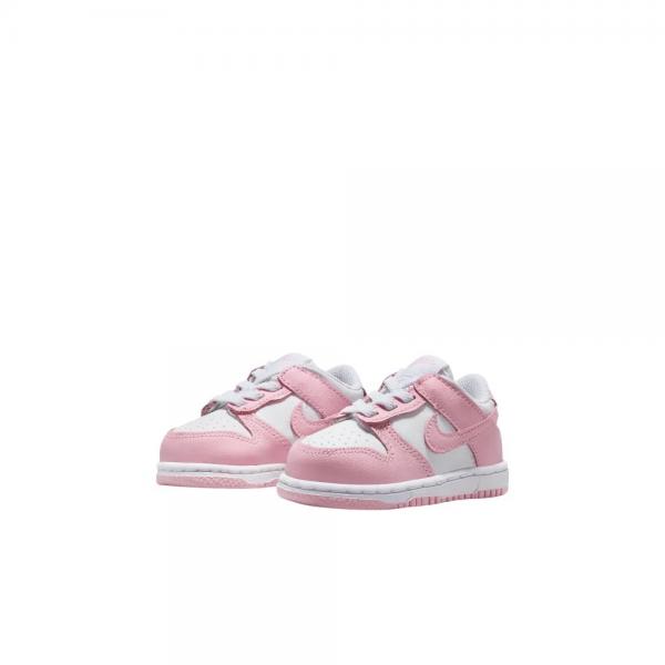 NIKE NIK NIKE DUNK LOW BTE WHITE/MED SOFT PINK-WHITE-WHITE