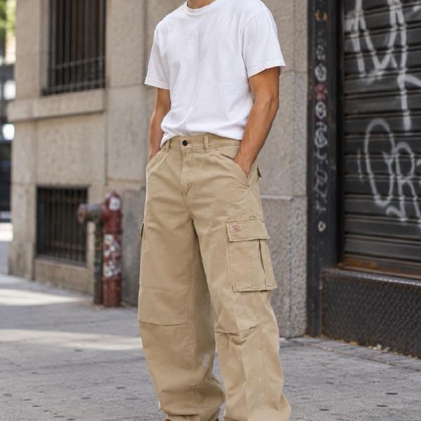 DICKIES 247 Loose Straight Garment Dyed Cargo
