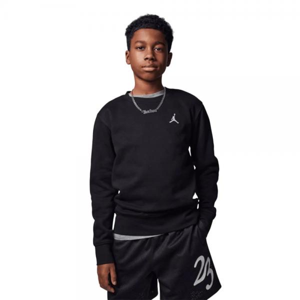 JORDAN JRD JDB BROOKLYN FLC ESS CREW BLACK