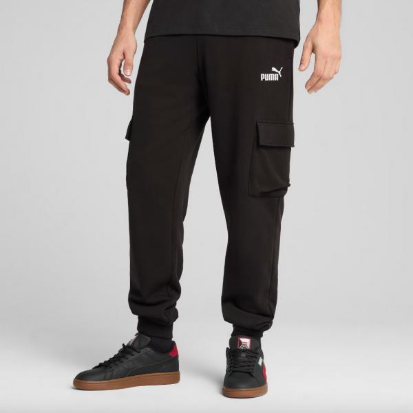 PUMA PUM ESS NO. 1 LOGO CARGO PANTS TR CL BLACK