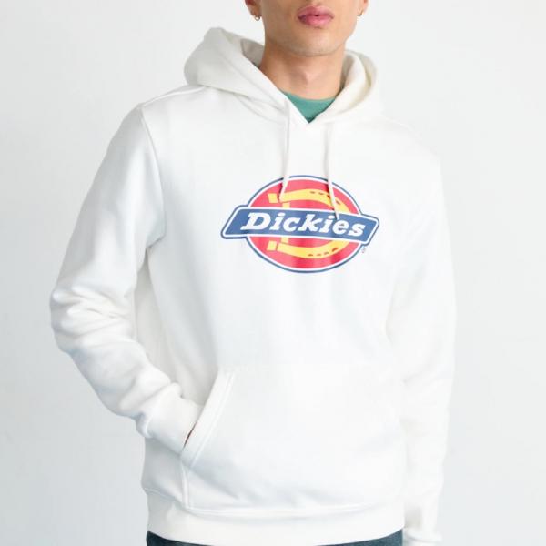 DICKIES ICON LOGO HOODIE WHITE