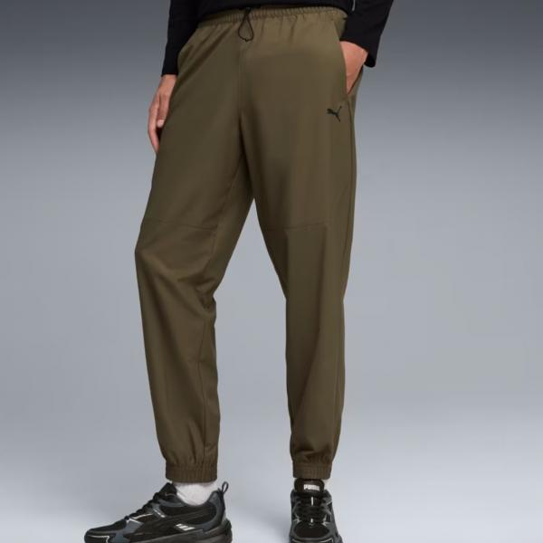 PUMA PUM PUMATECH WOVEN CARGO PANTS CL LODEN GREEN