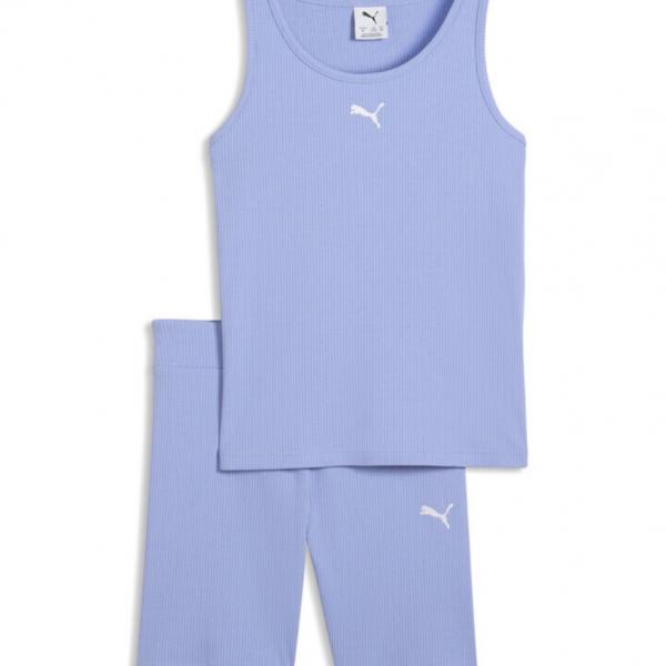 PUMA PUM ESS ELEVATED RIB SET G INTENSE LAVENDER