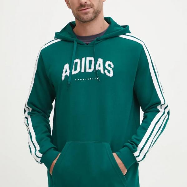 ADIDAS ADI M C COLLEG HOOD CGREEN
