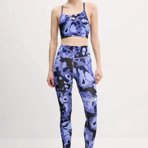 THE NORTH FACE  NTF W MA FLEX LIGHT BRA AOP VIRTUAL BLUE LIGHT SHOW